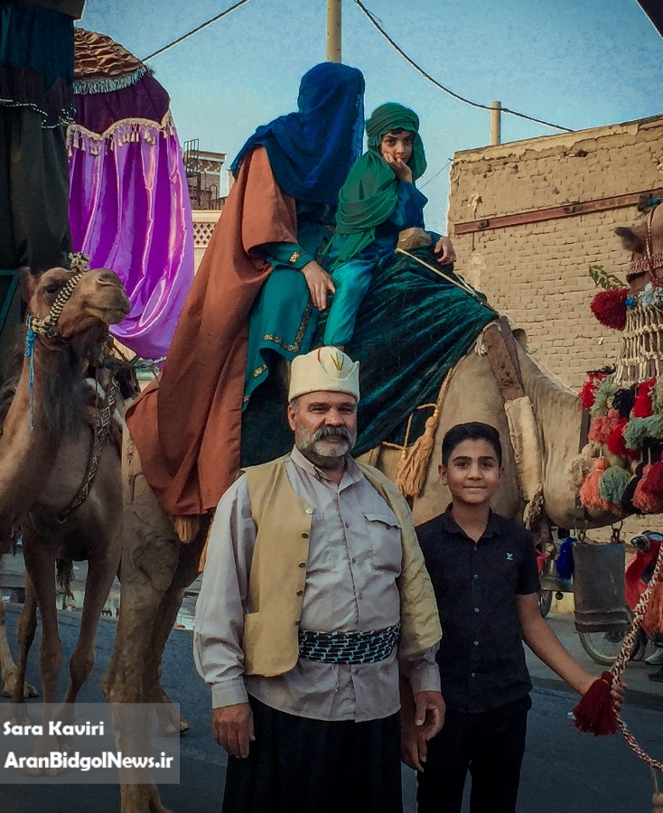 گزارش تصویری از مراسم دیرینه چاووش محرم در شهرستان اران و بیدگل بخش چهارم